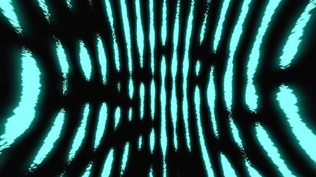 An abstract blue and black background with vertical irregular stripes and spots that resemble a tiger or graphic print.