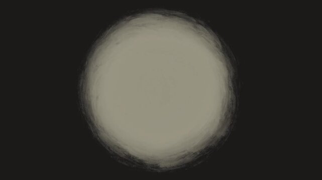 Abstract smokey circle rotating center dark background smoke circular motion 4k seamless loop animation