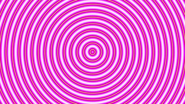 Pink lollypop hypnotizing loop waves