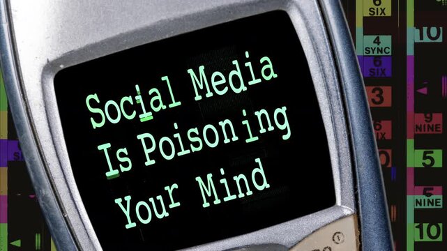 mobile telephone stop motion with social media is poisoning your mind