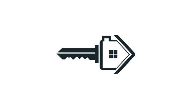 Key to a house symbol.