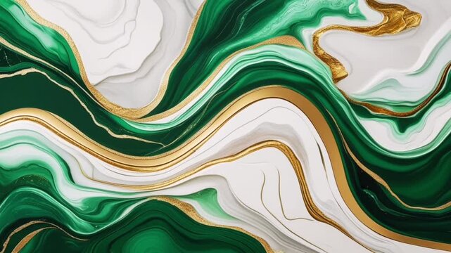 Elegant and luxurious abstract art in liquid marble style.