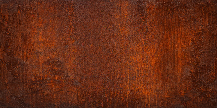 A dark aged wooden board with a rough brown grunge texture and vintage tree pattern creates a dirty weathered surface backdrop for a rustic material design