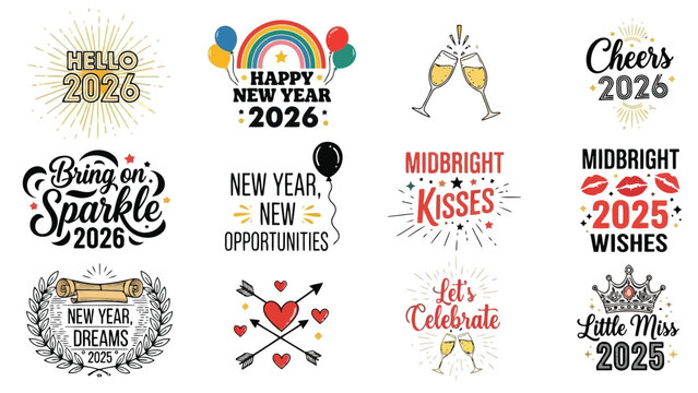Vibrant collection of diverse protest and social movement symbols and logos Vector