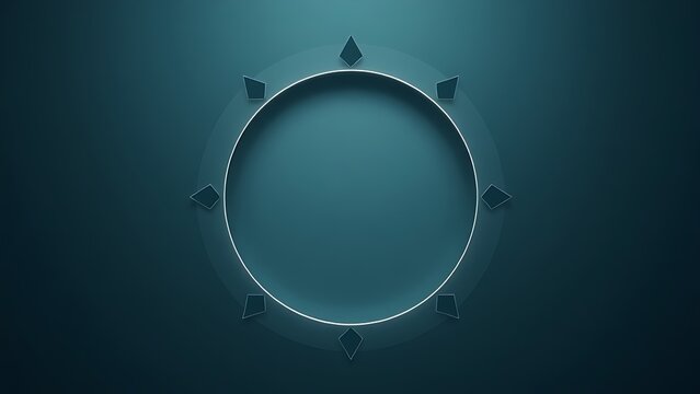 familiar. Abstract comfort zone concept showing a symbolic circular boundary with outward directional elements as a conceptual metaphor. wellbeing guides.