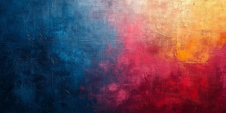 Abstract Textured Background with Blue and Red Hues