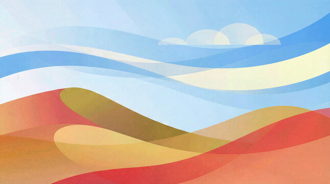 watercolor landscape