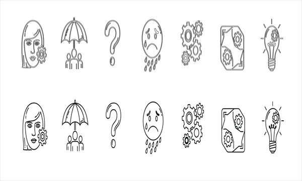 Collection of ancient mayan glyphs and symbols a detailed archaeological illustration for historical study