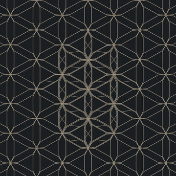 A seamless square grid pattern with a gradient design element