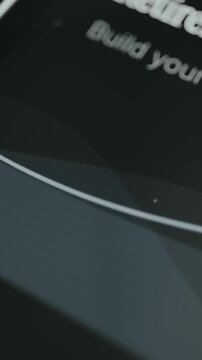Animated abstract grey wave patterns