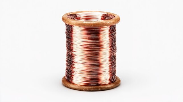 Copper Wire Spool, Coiled Copper Wires, Copper Coil for Electrical Applications