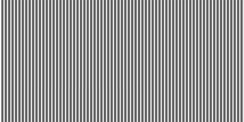 Obraz premium Narrow black-white vertical lines. Symmetric geometric ornament. Striped seamless pattern, abstract wallpaper. Digital paper for textile print, page fill. Vector