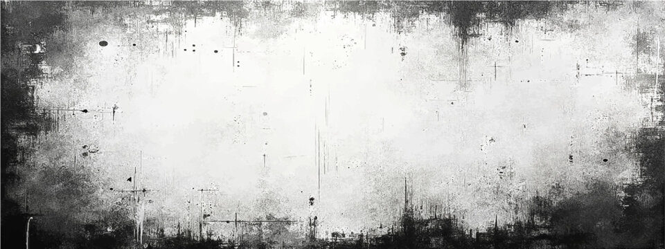 Abstract grunge monochrome textured background and retro film effect vintage paper surface and dark edge rough frame and grainy image abstract art pattern.