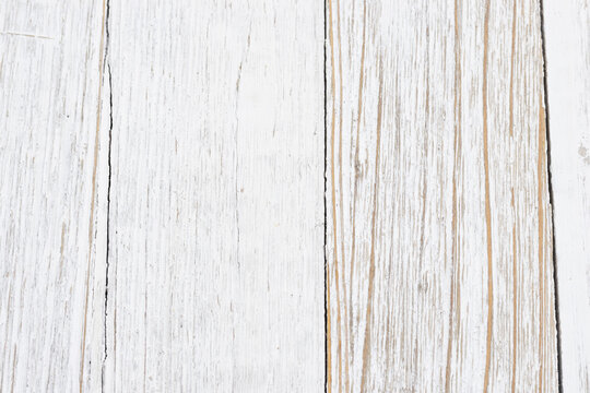 Whitewashed wood background texture