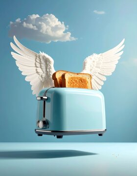 Flying toast