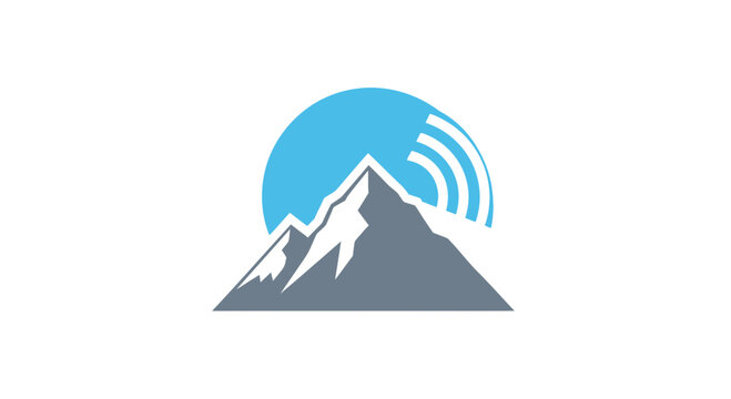 Peak Signal Transmission Logo Design