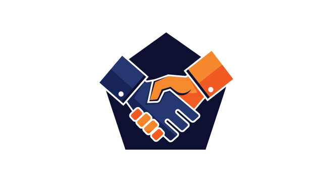 Solid Partnership Agreement Graphic Modern Design For Business Concepts
