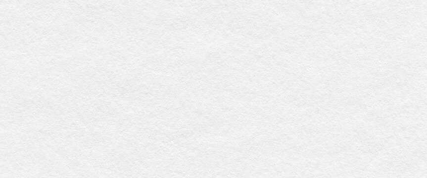 White paper texture with rough surface for creative project background. Abstract blank canvas for art design, mockup, stationery writing. Material structure with grain for crafts