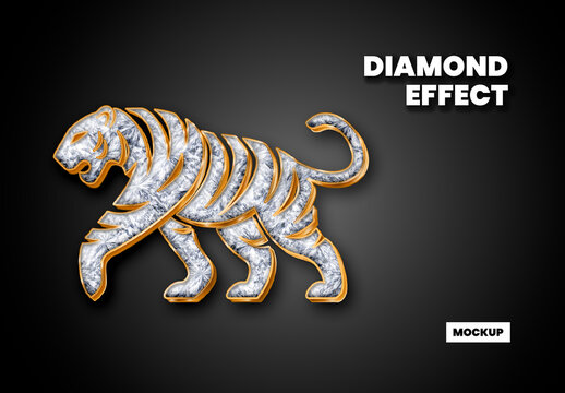 Diamond Effect Mockup