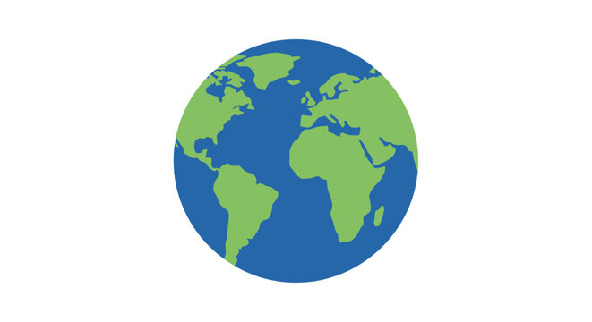 Globe Earth Planet World Map.