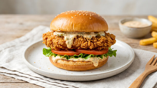Crispy Chicken Sandwich Combo 2