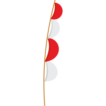 Indonesia Independence Day Flag Decoration