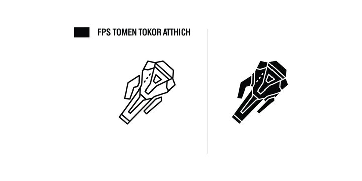 Fps style depiction of a person carrying a heavy load on their back