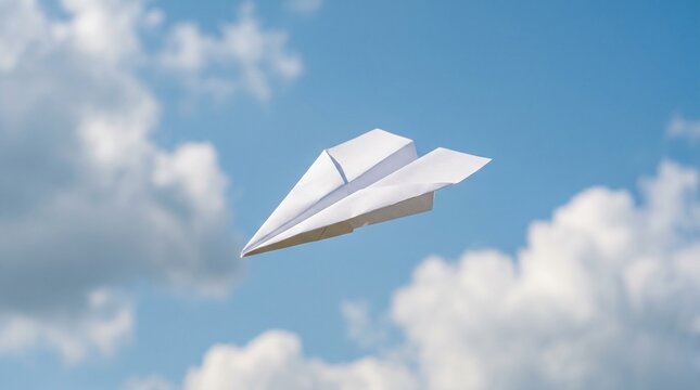 airplane in the sky