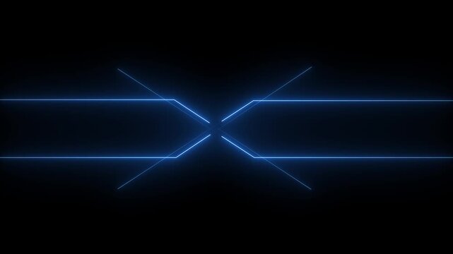 A glowing neon line icon animated smoothly with vibrant colors, pulsing and tracing its shape in a loop, creating a modern. on a background neon. line animation.