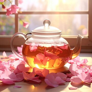 Floral tea