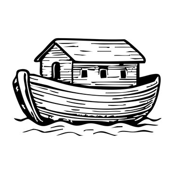 Noah Ark Biblical Illustration