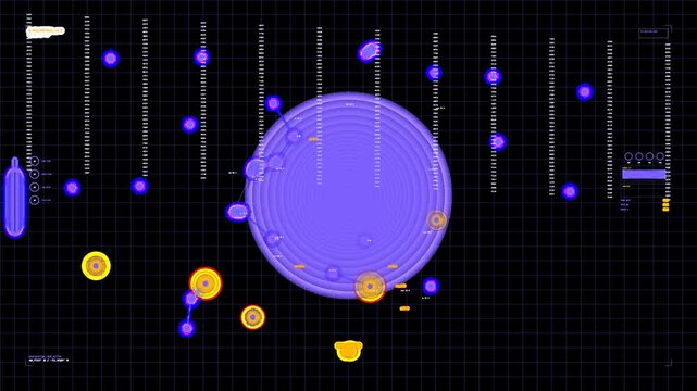 Seamless HUD Acoustic Spectrogram EQ: System Monitor
