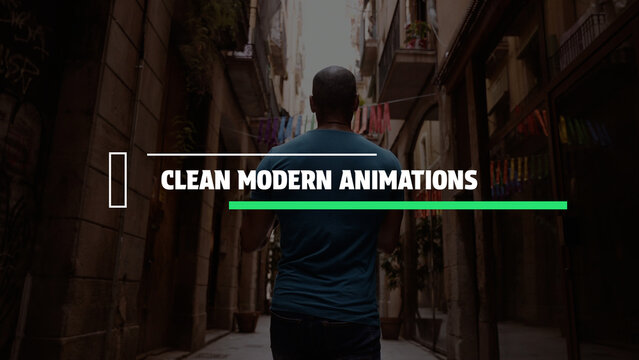 Clean Modern Text Animations