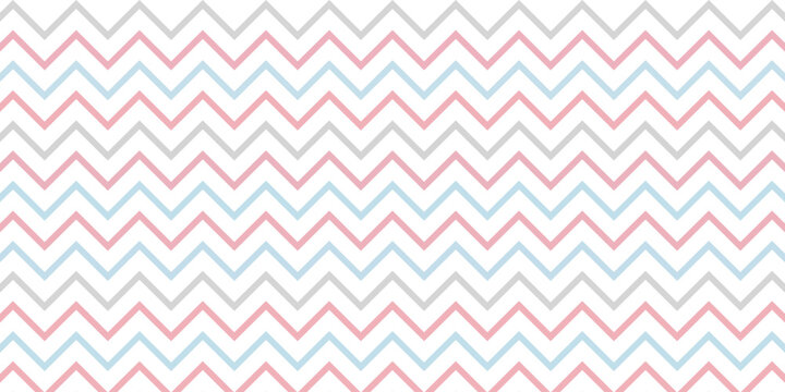 Seamless Chevron Zigzag Pattern Vector