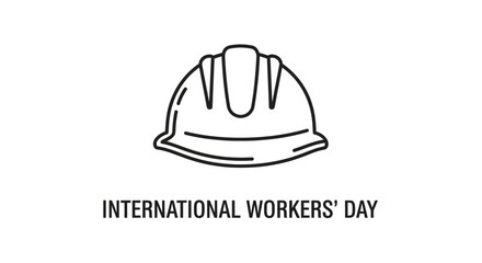 Fototapeta premium Hard Hat for Worker Safety Protection.