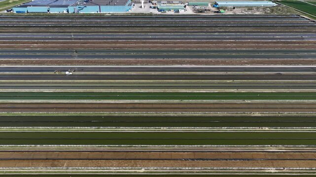 Yellowtail Fish Farm Kats Zeeland Aerial View