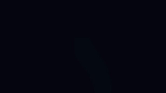 Deep Black with Subtle Dark Blue Hue - Minimalist Abstract Background