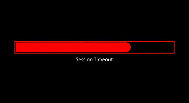 Urgent Session Timeout Warning Ecommerce Experience