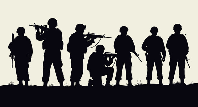 Soldiers on Armed Forces Day stand ready in action