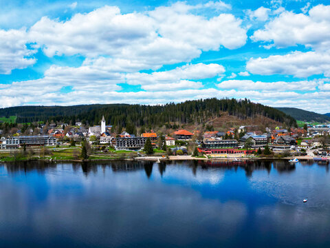 Titisee in the Black Forest in Germany