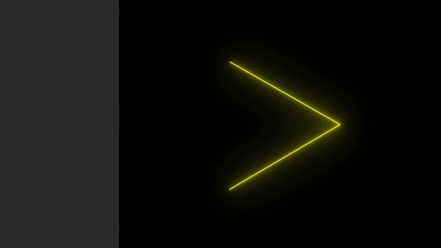 Dynamic animation of bright arrows moving to the right, with a sleek reflection below, suggesting forward motion, progress, or data transfer.