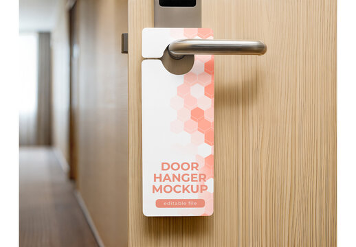 Door Hanger Mockup 7
