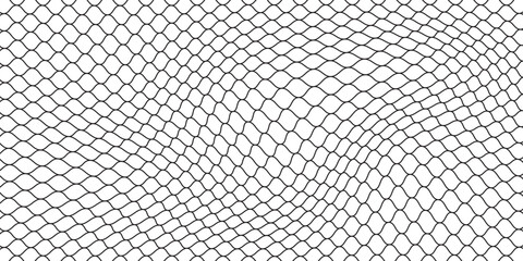 Mesh texture for fishing nets. Seamless pattern for sportswear or soccer goal, volleyball net, basketball hoop © abdus