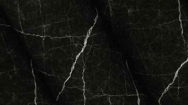 Deep black Nero Marquina Marble texture rotation with striking white veins for modern dark interior aesthetics and dramatic architectural visualization