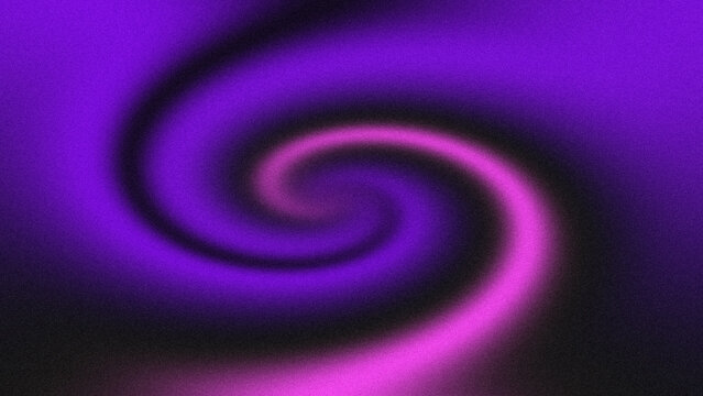 Abstract spiral design featuring gradients of purple and pink hues