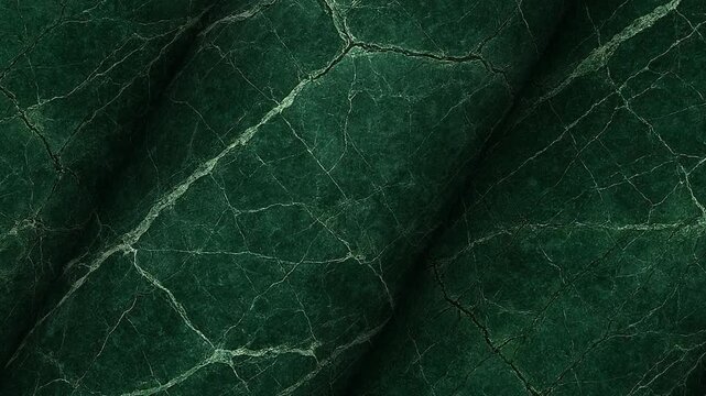 Exotic green Verde Guatemala Marble texture rotating slowly for botanical themes and sophisticated jewelry display backgrounds with polished mineral stone
