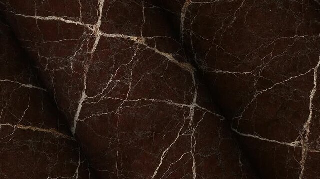 Deep red Rosso Levanto Marble rotation with white crystalline veins for dramatic artistic backgrounds and classical Italian stone architectural details