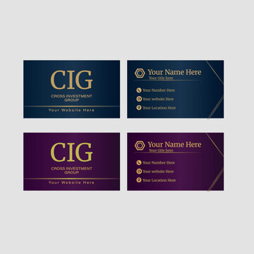 Learn to create an elegant business card design and impress your audience. Check out this template and customize it however you&rsquo;d like, playing with vector art and abstract elements.
