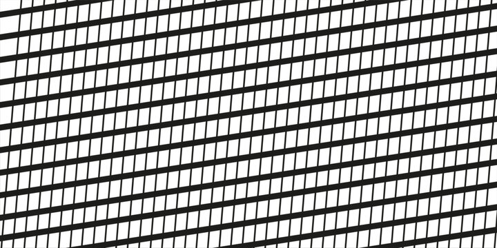 Seamlessly repeatable lines grid geometrical pattern, background. Diagonal, oblique, tilt and slanted lines mesh
