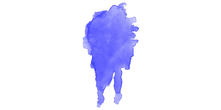 Deep blue ink swirl abstract smoke cloud on black background cobalt fluid motion creative artistic design element